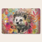 Colorful Hedgehoog Garden Indian Summer Flora And Wildlife Cutting Board Gallery Image 1