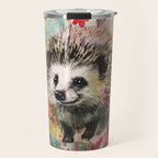 Colorful Hedgehoog Garden Indian Summer Flora And Wildlife Travel Mug Gallery Image 1