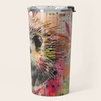 Colorful Hedgehoog Garden Indian Summer Flora And Wildlife Travel Mug Gallery Image 2