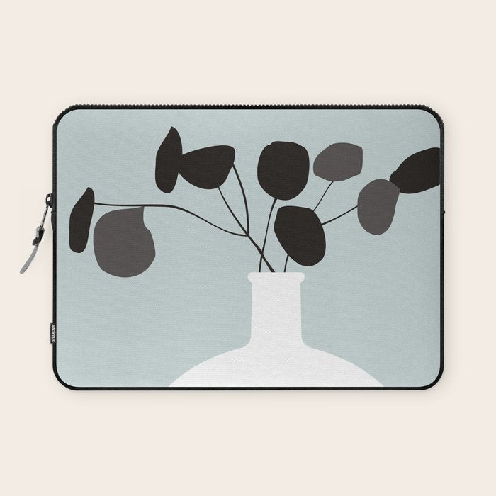 White Vase  Laptop Sleeve Gallery Image 1