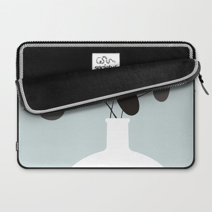 White Vase  Laptop Sleeve Gallery Image 2
