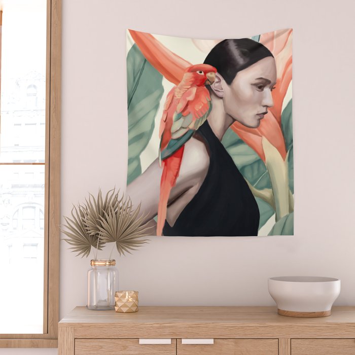 Tropic Song Wall Tapestry Gallery Image 2