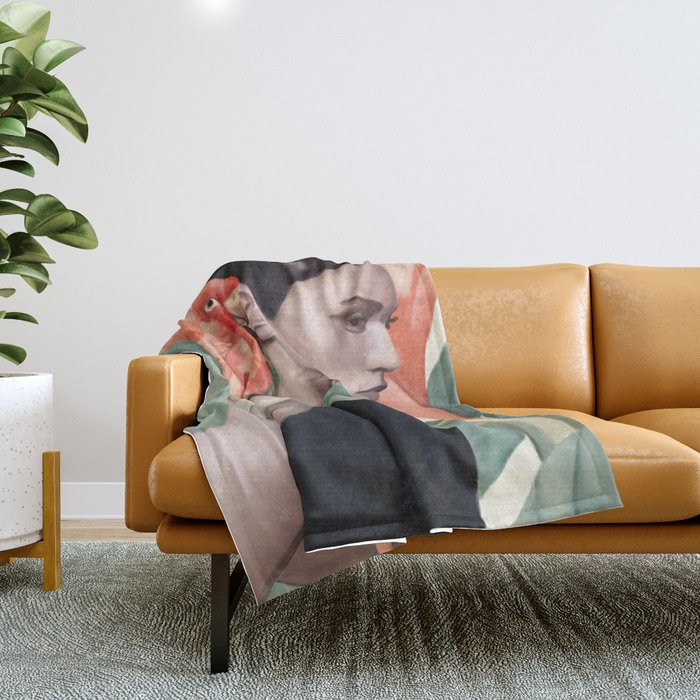 Tropic Song Throw Blanket Gallery Image 1