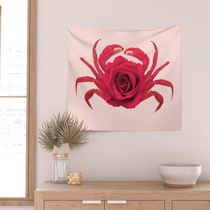 ROSE CRAB Wall Tapestry Gallery Image 2