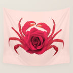 ROSE CRAB Wall Tapestry Gallery Image 4