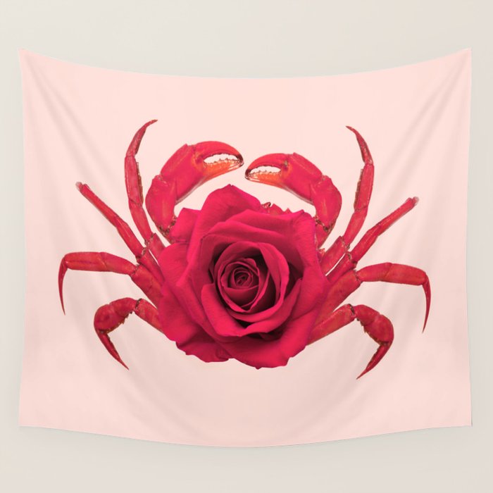 ROSE CRAB Wall Tapestry Gallery Image 4
