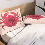 ROSE CRAB Pillow Sham Gallery Image 2