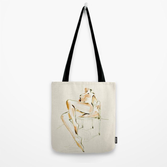 nude woman 2 Tote Bag Gallery Image 2