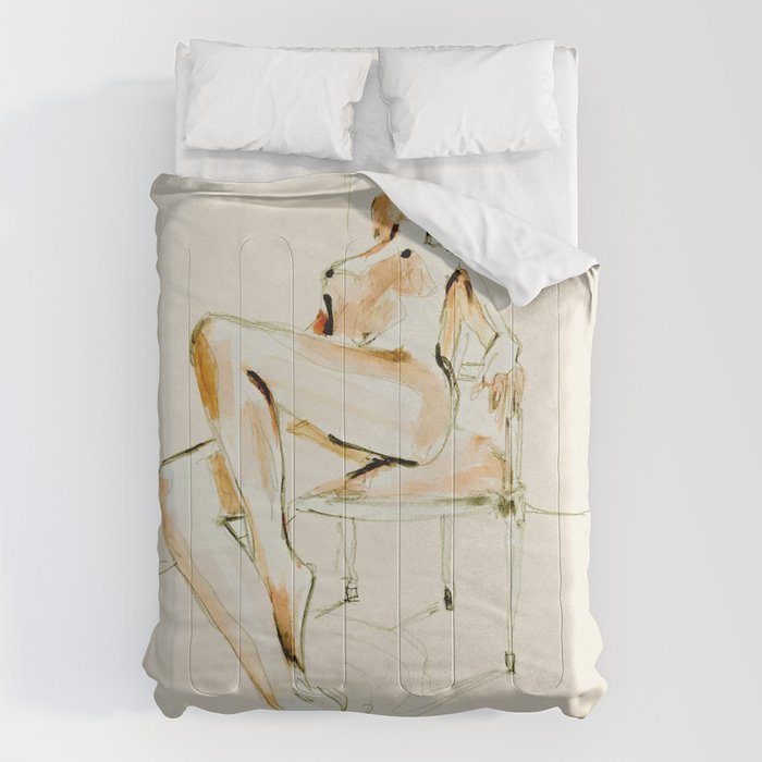 nude woman 2 Comforter Gallery Image 6