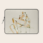 nude woman 2 Laptop Sleeve Gallery Image 1