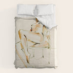 nude woman 2 Duvet Cover Gallery Image 6