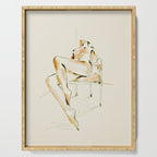 nude woman 2 Serving Tray Gallery Image 1