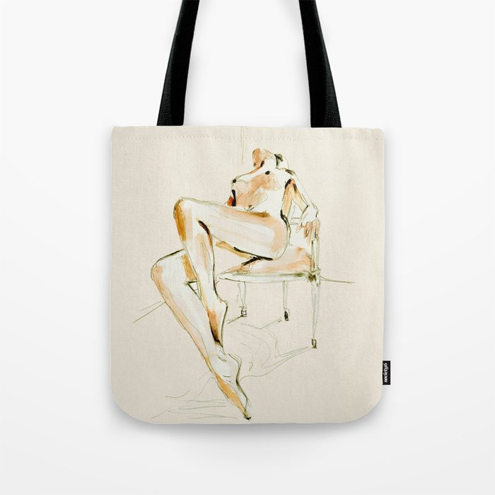 nude woman 2 Tote Bag Gallery Image 1