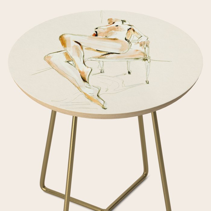 nude woman 2 Side Table Gallery Image 2