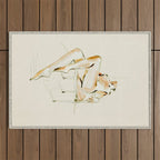nude woman 2 Outdoor Rug Gallery Image 1