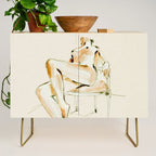 nude woman 2 Credenza Gallery Image 1