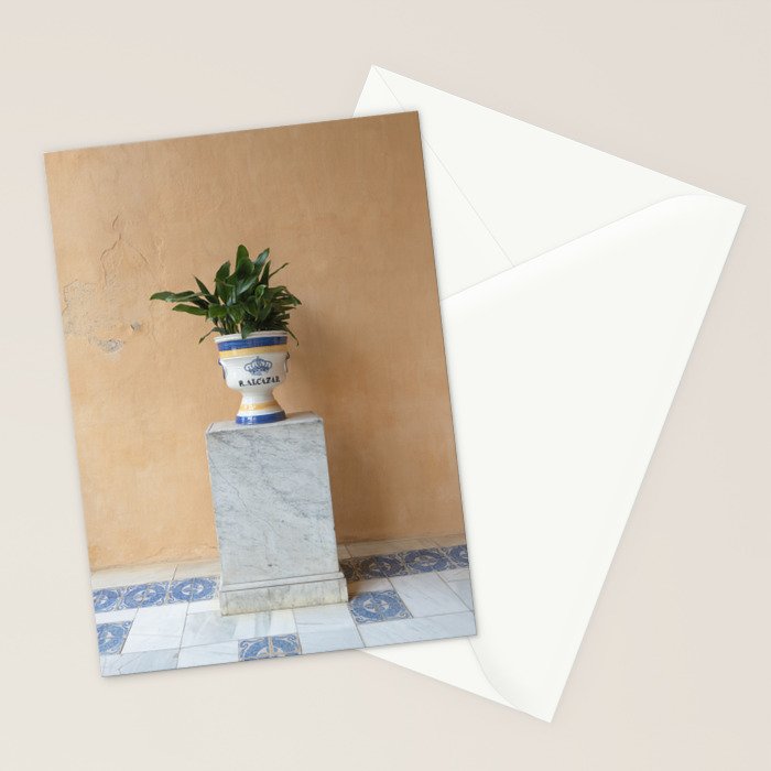Seville Architecture with Greenery Minimalist Travel Photography Stationery Card Gallery Image 2