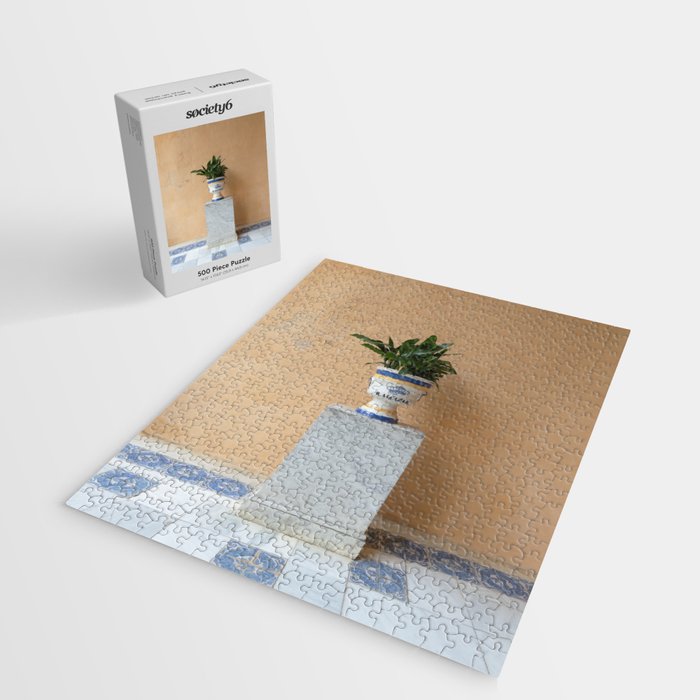 Seville Architecture with Greenery Minimalist Travel Photography Jigsaw Puzzle Gallery Image 2