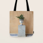 Seville Architecture with Greenery Minimalist Travel Photography Tote Bag Gallery Image 1