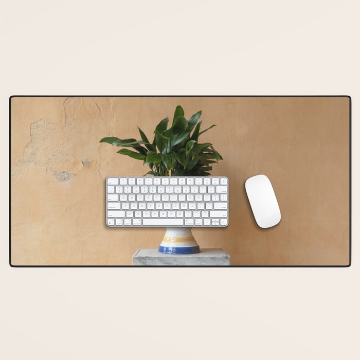 Seville Architecture with Greenery Minimalist Travel Photography Desk Mat Gallery Image 1