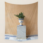 Seville Architecture with Greenery Minimalist Travel Photography Wall Tapestry Gallery Image 4