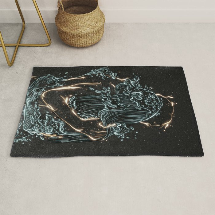 Water and fire. Rug Gallery Image 1