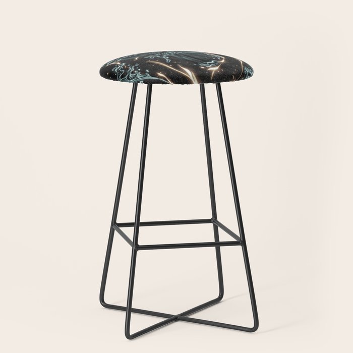 Water and fire. Stool Gallery Image 1