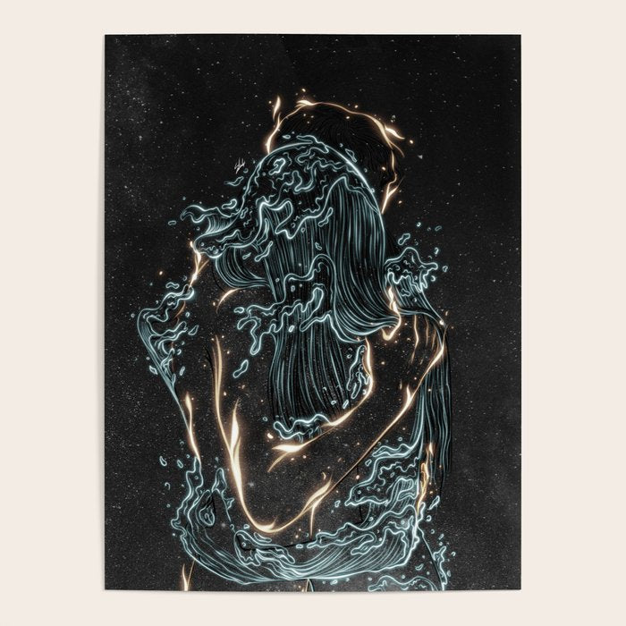 Water and fire. Poster Gallery Image 4