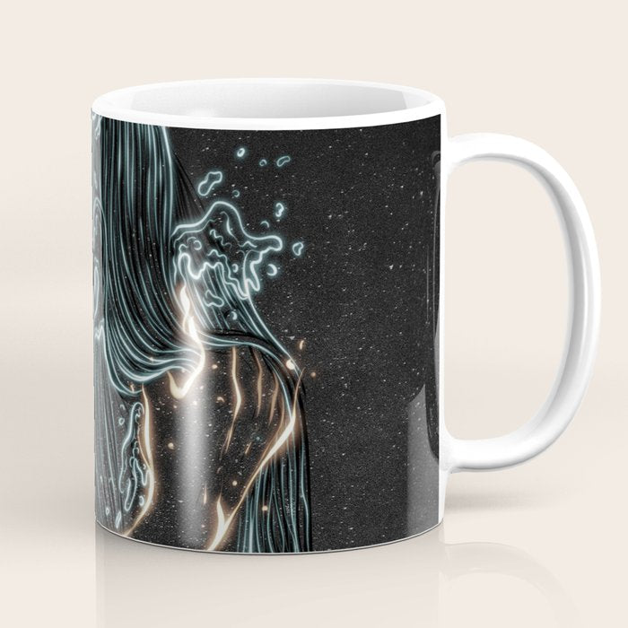 Water and fire. Coffee Mug Gallery Image 1