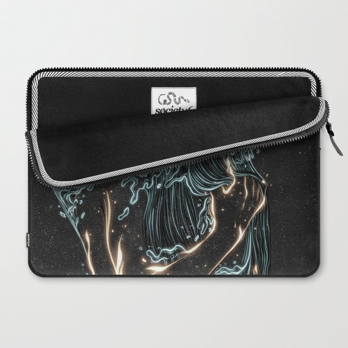 Water and fire. Laptop Sleeve Gallery Image 2