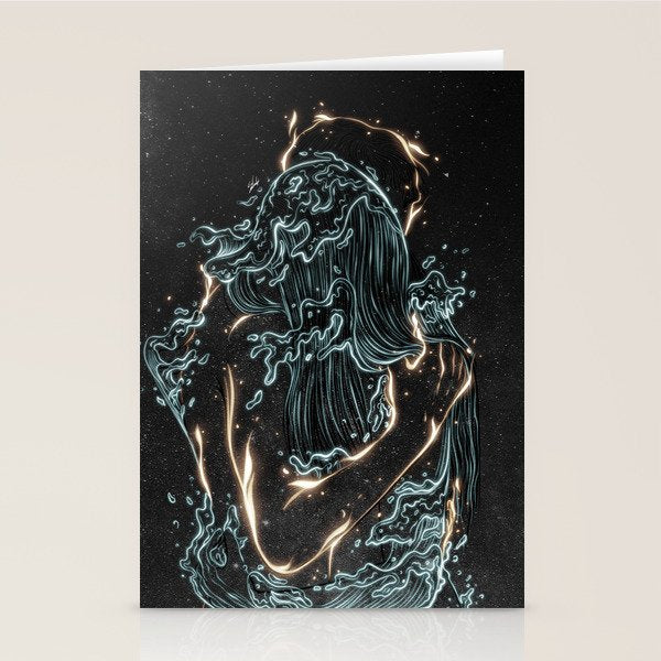 Water and fire. Stationery Card Gallery Image 2