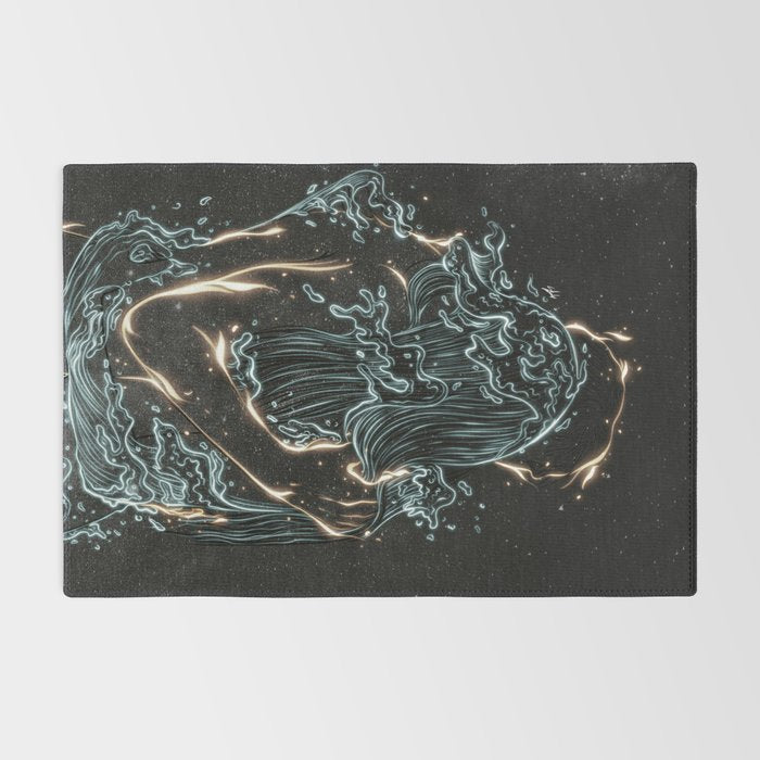Water and fire. Rug Gallery Image 2