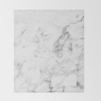 White Marble Throw Blanket Gallery Image 2