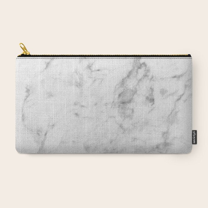 White Marble Carry All Pouch Gallery Image 2