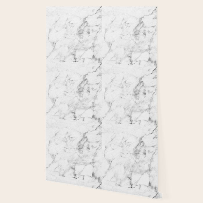 White Marble Wallpaper Gallery Image 2