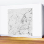 White Marble Wall Mural Gallery Image 2