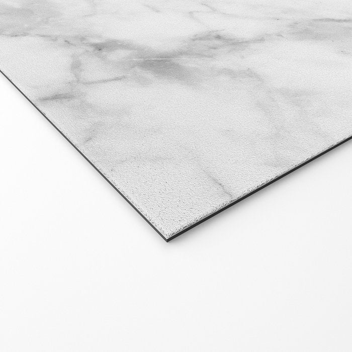 White Marble Welcome Mat Gallery Image 2