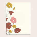 Colorful Poppy Flowers Notebook Gallery Image 4