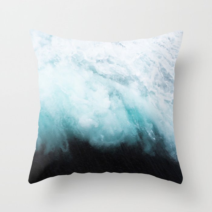 Ocean Spray Throw Pillow Gallery Image 1
