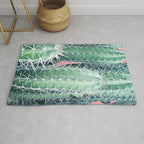Cactus Up Close #society6 #decor #buyart Rug Gallery Image 1
