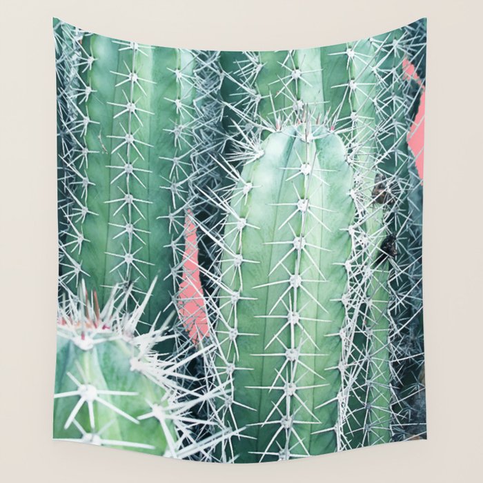 Cactus Up Close #society6 #decor #buyart Wall Tapestry Gallery Image 4
