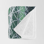 Cactus Up Close #society6 #decor #buyart Throw Blanket Gallery Image 3