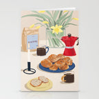 Coffee and Bread Stationery Card Gallery Image 2