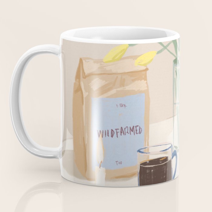 Coffee and Bread Coffee Mug Gallery Image 3