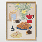 Coffee and Bread Serving Tray Gallery Image 1