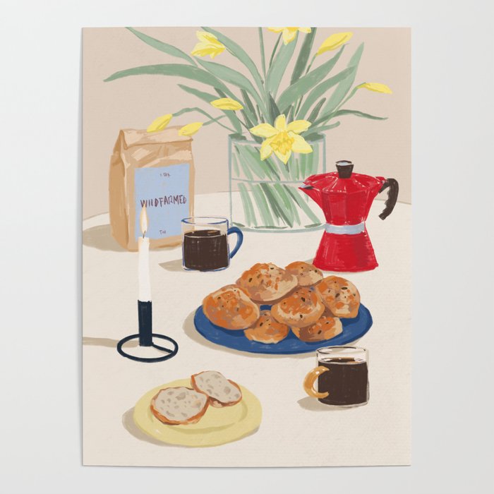 Coffee and Bread Poster Gallery Image 4