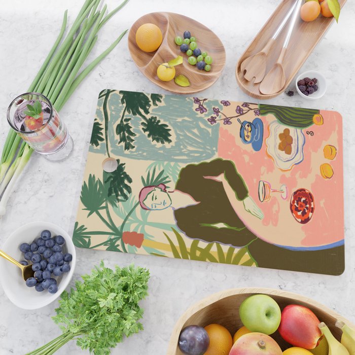 TROPICAL BRUNCH Cutting Board Gallery Image 2