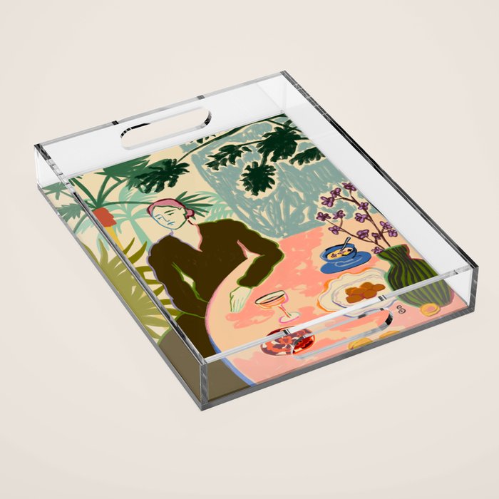 TROPICAL BRUNCH Acrylic Tray Gallery Image 1