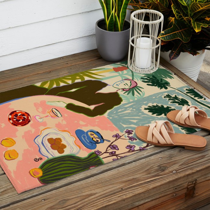TROPICAL BRUNCH Outdoor Rug Gallery Image 2