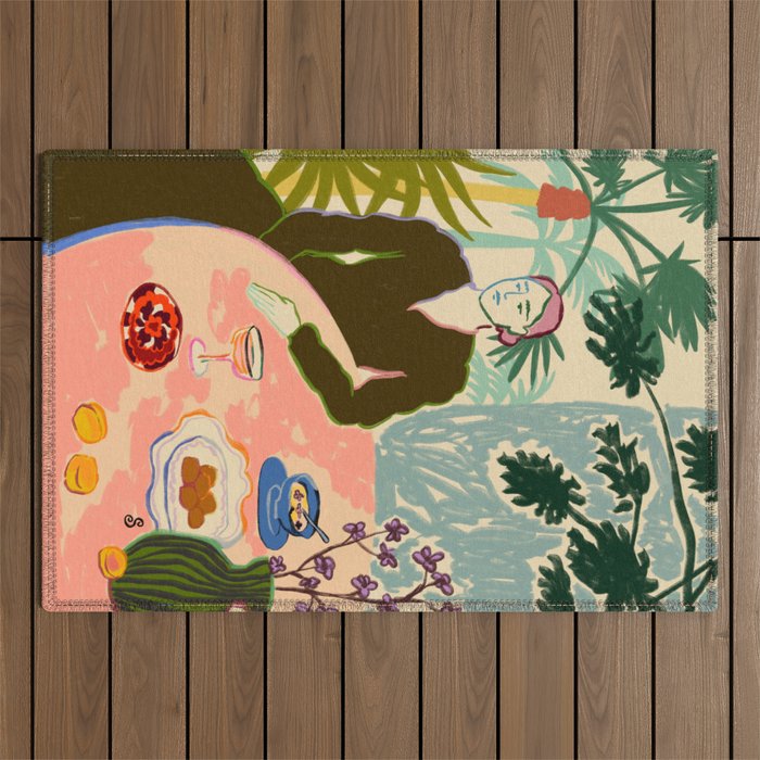 TROPICAL BRUNCH Outdoor Rug Gallery Image 1